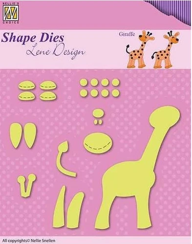 Stanzschablone NellieSnellen Shape Dies "Giraffe"